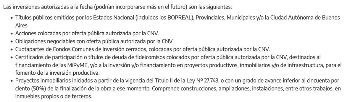 contextoarg's tweet photo. El blanqueo es una de las apuestas del gobierno, al igual que el RIGI, el FMI o REPOs, para conseguir dólares que eventualmente permitan salir del cepo. 
Quienes accedan podrán invertir ese dinero, entre otras cosas, en instrumentos que estén en su cartera, como por ejemplo 👇🏻 https://t.co/NbLQrAhb4l