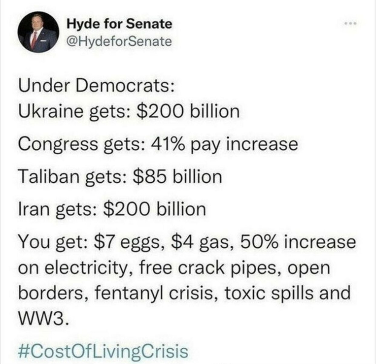 Tired of this shit? Vote Trump/Republican.