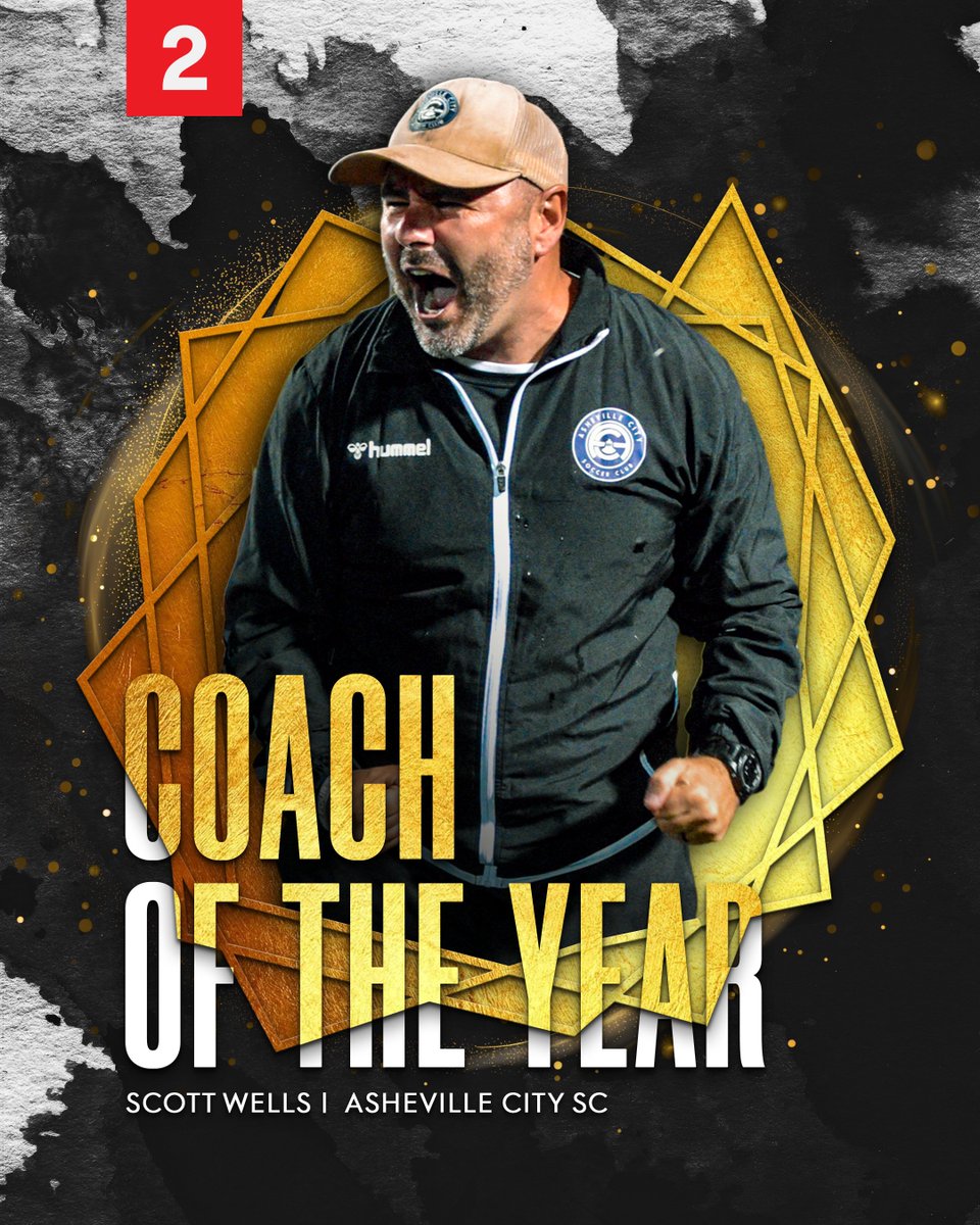 USL League Two (@uslleaguetwo) on Twitter photo Dominance for the Blues๐ตโช๏ธ
After leading an undefeated regular season for <a href="/AshevilleCitySC/">Asheville City SC</a>, Scott Wells has been named the League Two Coach of the Year! Dominance for the Blues๐ตโช๏ธ
After leading an undefeated regular season for <a href="/AshevilleCitySC/">Asheville City SC</a>, Scott Wells has been named the League Two Coach of the Year!
