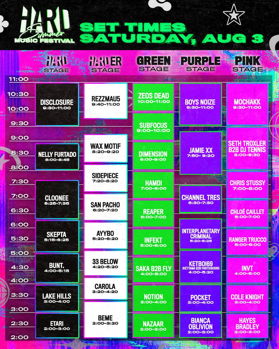 schedule