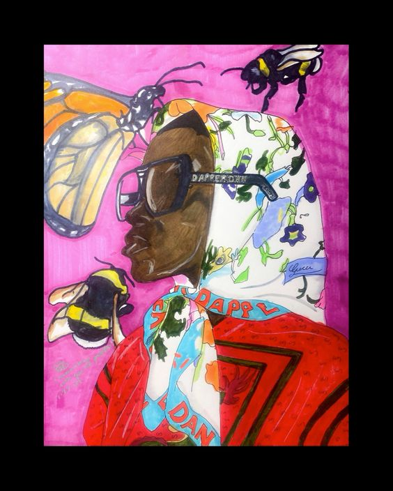 onlyonejaevonn's tweet image. "WOMAN I KNOW WHO YOU ARE PART IV” 11” x 14””
#gucci #dapperdan #madeatdaps #blackwomen