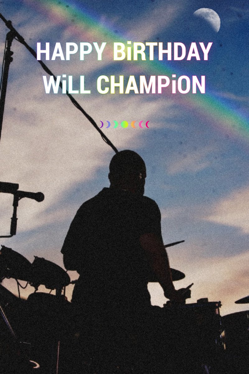 Coldplayfavo42's tweet photo. Happy birthday to the best drummer in the world @coldplay 🥳🎉🙌 https://t.co/cBFUmPaw5V