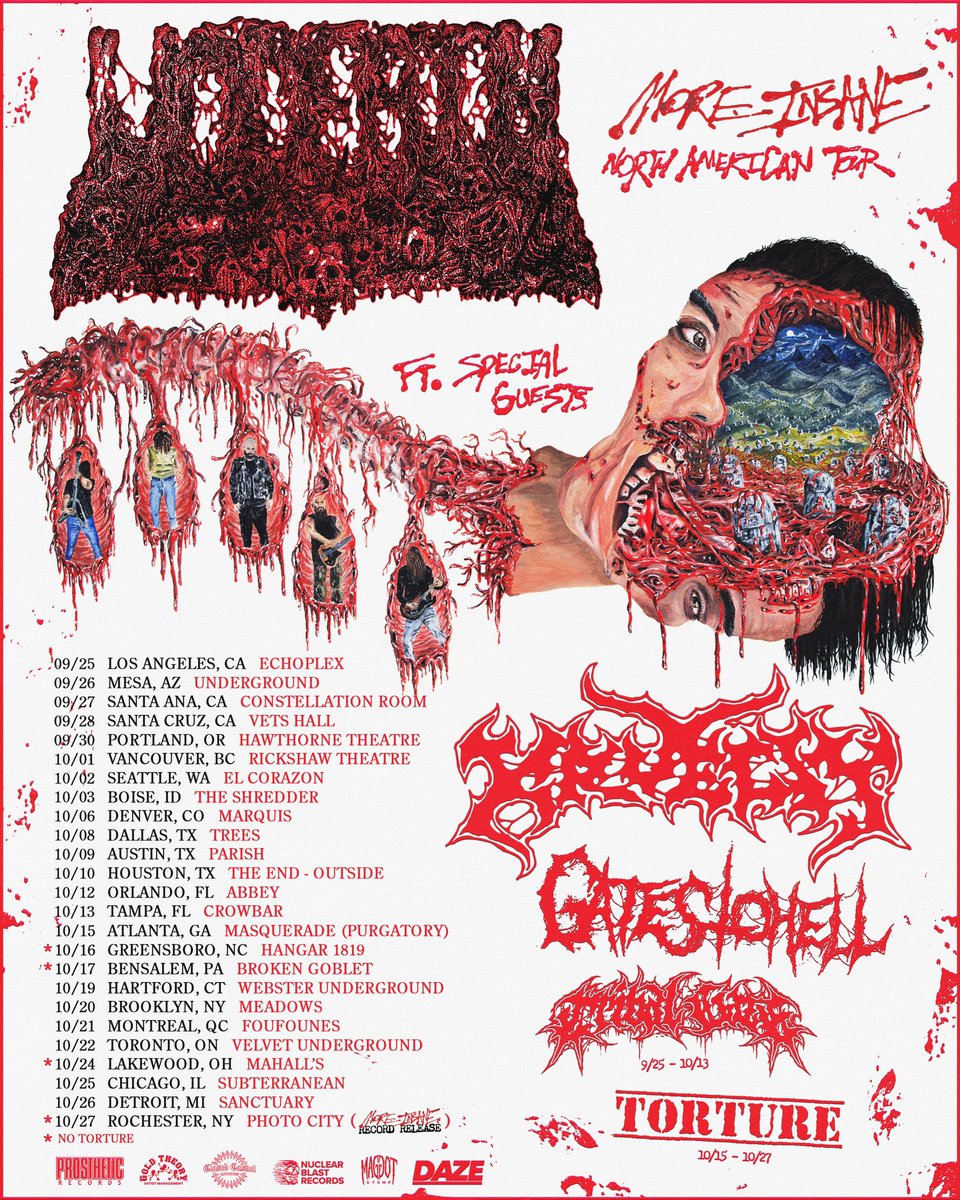 Tour announcement!

KRUELTY will be on Undeath(I love them)’s North Amercian tour in September/October with Gates to Hell, Tribal Gaze, and Torture. Tickets will be on sale on Friday through undeathmetal.com/#tour. See you all on the road! New music pretty soon…

#krueltyjphc
