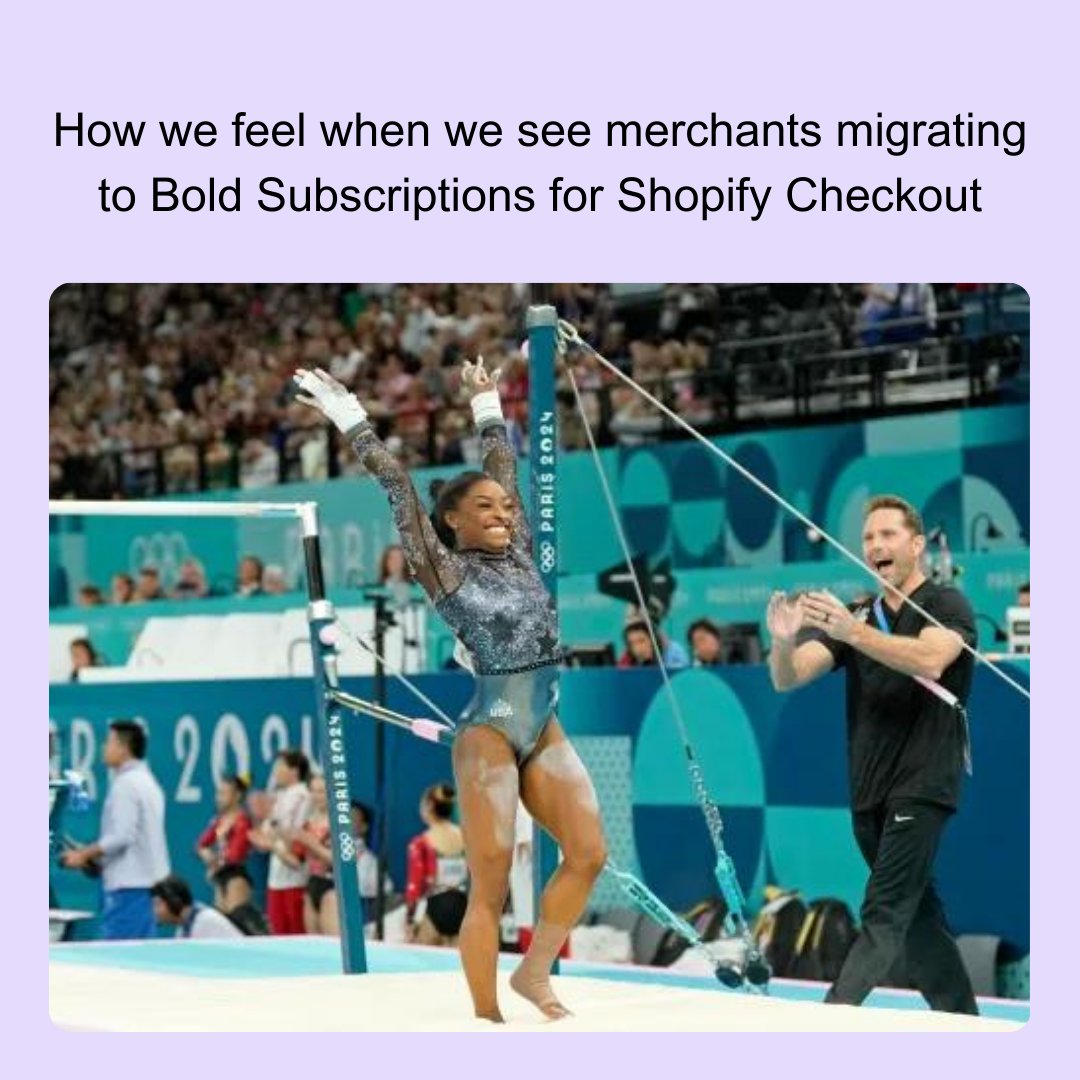 bold_commerce's tweet image. Take the gold with Bold! 🥇 Migrate to Bold Subscriptions for Shopify Checkout now! 👉  bit.ly/3LNYvSY 

📸 Credit: Kyle Terada, USA TODAY Sports

#BoldApps #Shopify #Subscriptions #BoldSubscriptions #Olympics #ShopifyBusiness