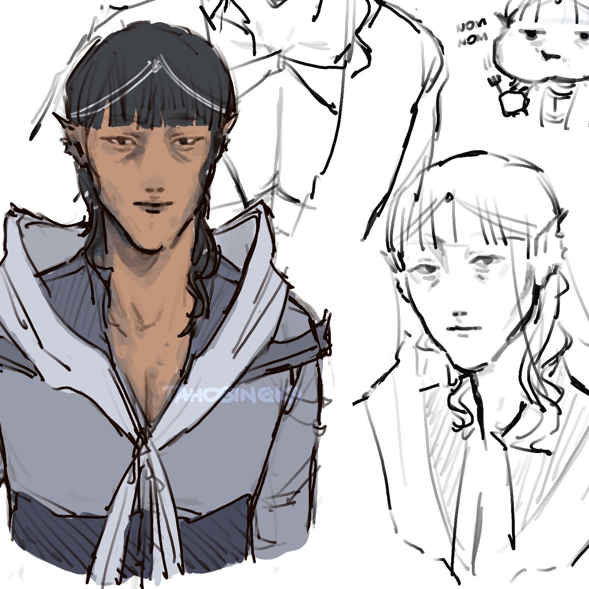 tahobingka's tweet image. nilo, son of the dagati viceroy | #dnd #oc