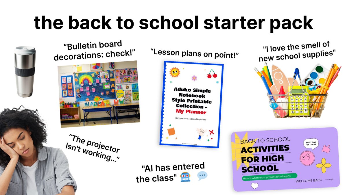 🍎🗂️ Coffee in hand, lesson planners open, brainstorming fun activities… Back to School prep mode: ON!

#TeacherTwitter, how are your days leading up to the new school year? Do they look like this? 👇