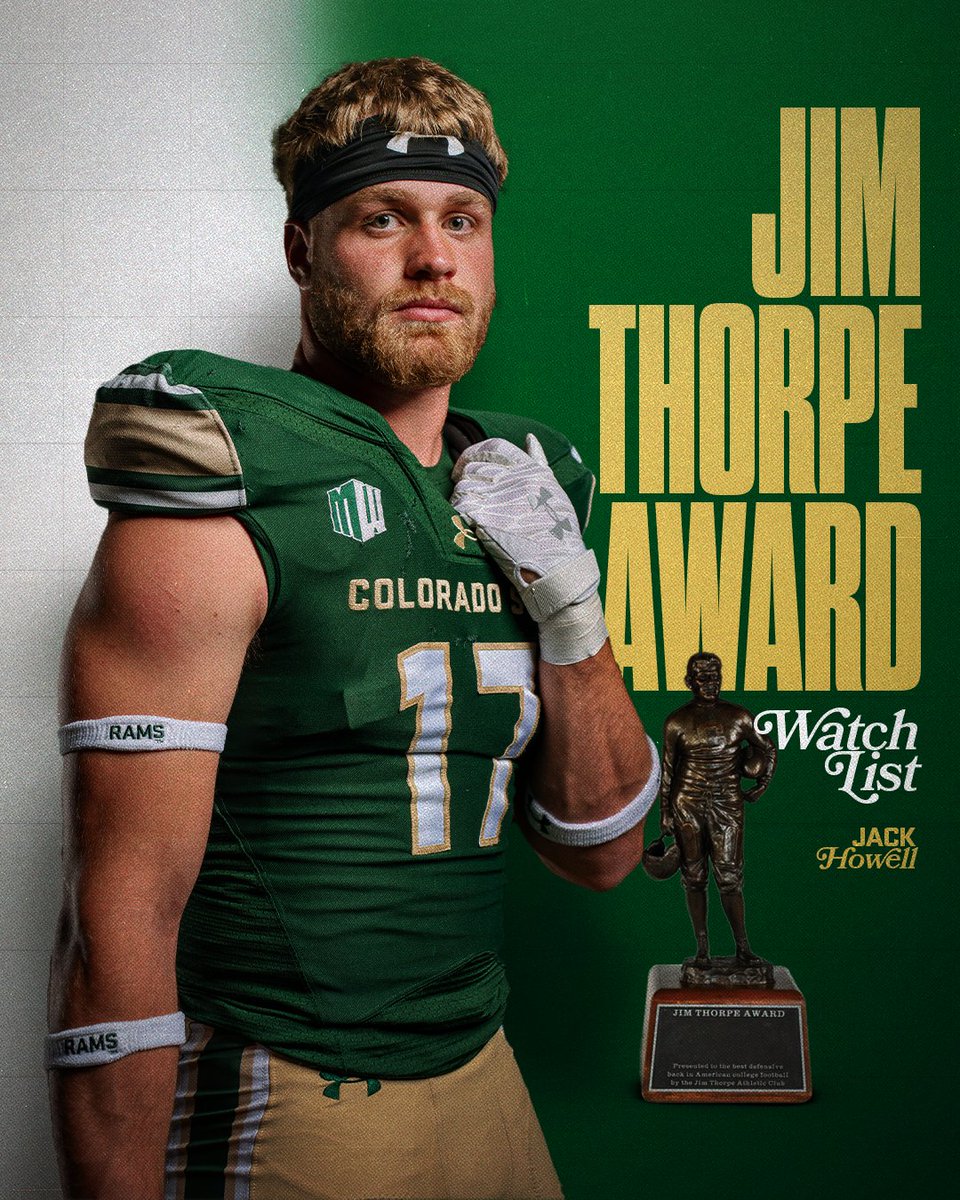 Colorado State Football (@csufootball) on Twitter photo ๐๐ถ๐บ ๐ง๐ต๐ผ๐ฟ๐ฝ๐ฒ ๐๐๐ฎ๐ฟ๐ฑ - ๐๐ฒ๐๐ ๐๐ฒ๐ณ๐ฒ๐ป๐๐ถ๐๐ฒ ๐๐ฎ๐ฐ๐ธ
๐ <a href="/Jackhowell1205/">Jack Howell</a>
๐ csura.ms/3LOyWRI
#Stalwart x <a href="/jimthorpeaward/">Paycom Jim Thorpe Award</a> ๐๐ถ๐บ ๐ง๐ต๐ผ๐ฟ๐ฝ๐ฒ ๐๐๐ฎ๐ฟ๐ฑ - ๐๐ฒ๐๐ ๐๐ฒ๐ณ๐ฒ๐ป๐๐ถ๐๐ฒ ๐๐ฎ๐ฐ๐ธ
๐ <a href="/Jackhowell1205/">Jack Howell</a>
๐ csura.ms/3LOyWRI
#Stalwart x <a href="/jimthorpeaward/">Paycom Jim Thorpe Award</a>