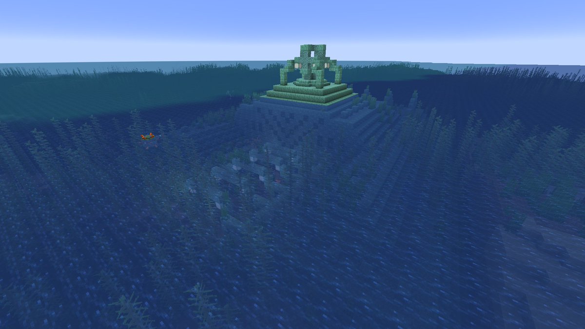 benracer85's tweet image. J&apos;ai encore des micro bugs qui me gardent quelques blocs d&apos;air sans les convertir en blocs d&apos;eau malgré l&apos;utilisation d&apos;un &quot;Processor List&quot; . 😅
Néanmoins, il peut y avoir jusqu&apos;à 3 &quot;Elder Guardian&quot;.  😁
@Minecraft @NovaWostra @FrMinecraft @minecraft_fra #Minecraft #datapack