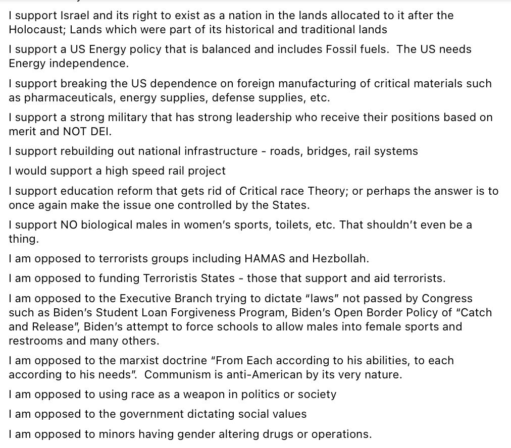 timdnew's tweet image. #ISupport #oppose #Electionissues

What do you really stand for?  #Election2024 #TrumpVance