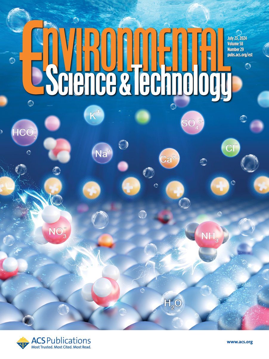 Environmental Science & Technology Journals (@envscitech) on Twitter photo Examination of the interference of ionic species encountered in #electrocatalytic systems and future directions for a deeper mechanistic understanding of ionic impacts on #eNO3RR. <a href="/JaehongKim_Yale/">Jaehong Kim</a> <a href="/ZJU_China/">Zhejiang University</a> <a href="/YaleEngineering/">Yale Engineering</a> <a href="/Yale/">Yale University</a>
Cover story in ES&T: go.acs.org/akR Examination of the interference of ionic species encountered in #electrocatalytic systems and future directions for a deeper mechanistic understanding of ionic impacts on #eNO3RR. <a href="/JaehongKim_Yale/">Jaehong Kim</a> <a href="/ZJU_China/">Zhejiang University</a> <a href="/YaleEngineering/">Yale Engineering</a> <a href="/Yale/">Yale University</a>
Cover story in ES&T: go.acs.org/akR