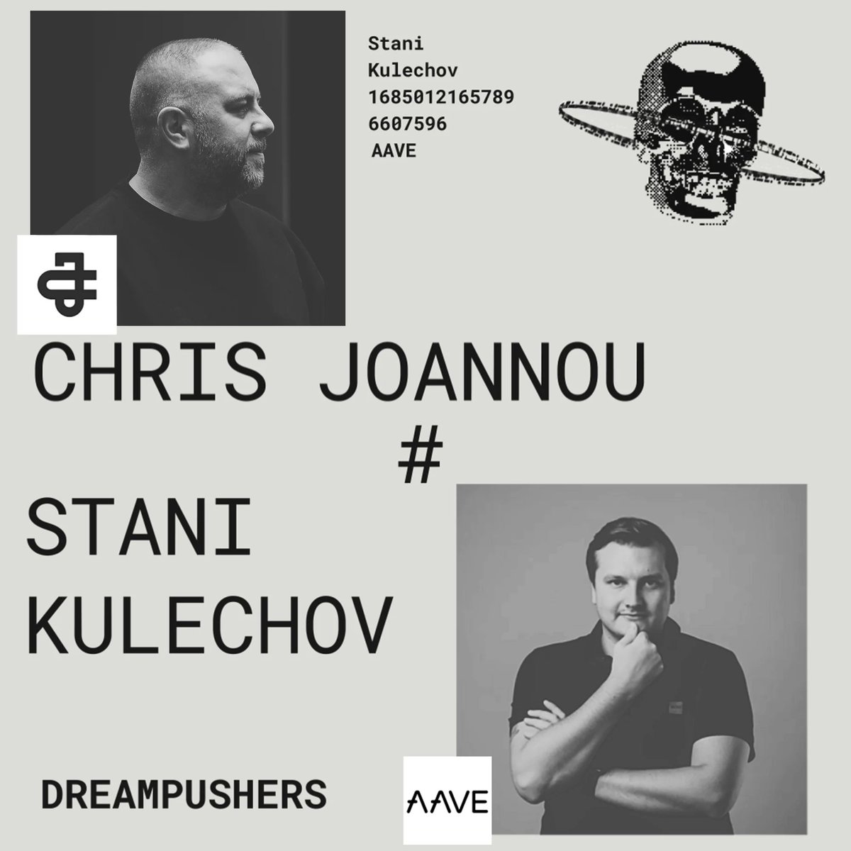 New podcast onchain 🔥

<a href="/DreamPushers/">DREAMPUSHERS</a> interviews the creators &amp; builders shaping the future - presented by <a href="/draper_u/">Draper University</a> 

Debut episode is live with the legend <a href="/StaniKulechov/">Stani</a> on building the future of social media with <a href="/avara/">Avara</a> &amp; <a href="/LensProtocol/">Lens</a> 🌱

🔗⬇️