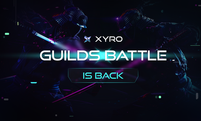 creeptochange's tweet photo. 🗡️⚔️ Day 3 of the Guilds Battle is heating up! Which guild will rise to the top? Keep up with the action and don't miss a moment! 🚀🔥 Join the battle now!
@xyro_io

https://t.co/iGtLJMccuO
code: IAMCHAMP
#Xyro #GuildsBattle #GamingCommunity #TOKEN2049 #Reward #finances #Arbitrum