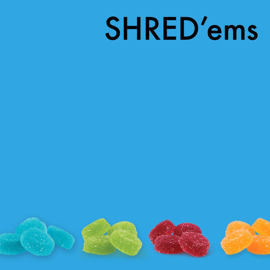 If you want to open SHRED’ems Rainbow Mixer, rip this tab as you walk away.‌
