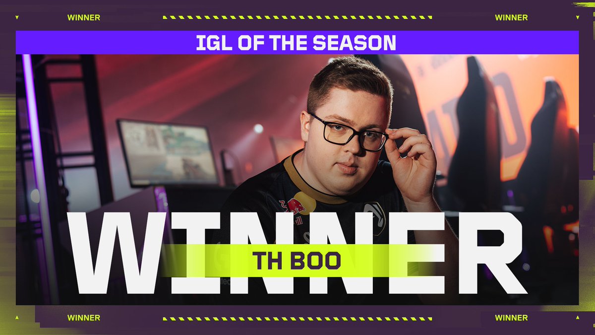 ProdigyAgencyGG's tweet photo. Congratulations to our Valorant prodigies for an amazing year and their VCT EMEA Season Awards 🔥

@WootVL 🥇 Best Player
@BooVAL1 🥇🥇Best IGL &amp; Controller
@RieNsfps 🥇 Best Initiator

@Alfajervl 🥈 2nd Best Player
@hiroaims 🥈 2nd Best Sentinel

#PlayersFirst
#ProdigyFamily https://t.co/nH6PjdaY5Y