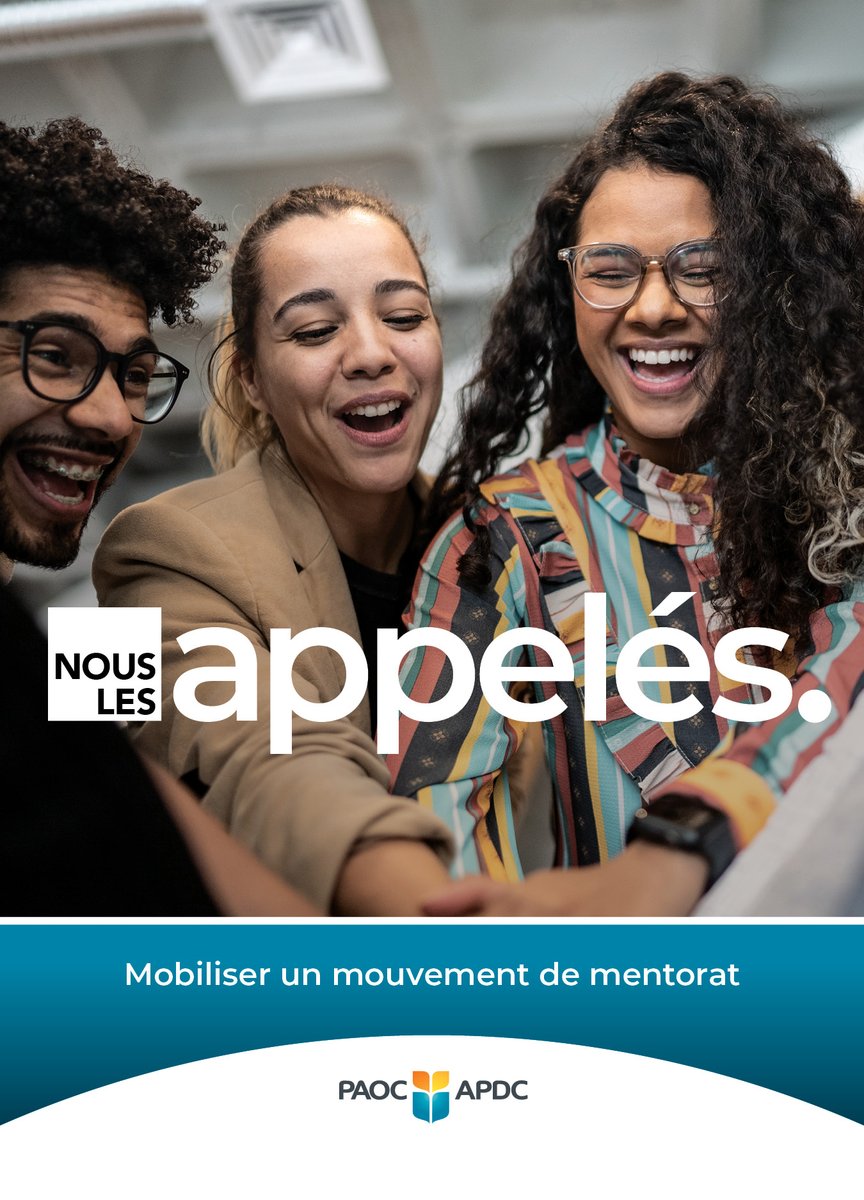 frAPDC's tweet photo. Nous, les appelés : mobiliser un mouvement de mentorat
Le dernier livre-cadeau des APDC est maintenant disponible en anglais et en français.
Cliquez ici pour en savoir plus sur la façon de commander votre exemplaire:
https://t.co/wjJrmYVINW
#Nouslesappelés #mentorat https://t.co/ixZjSAm0uP