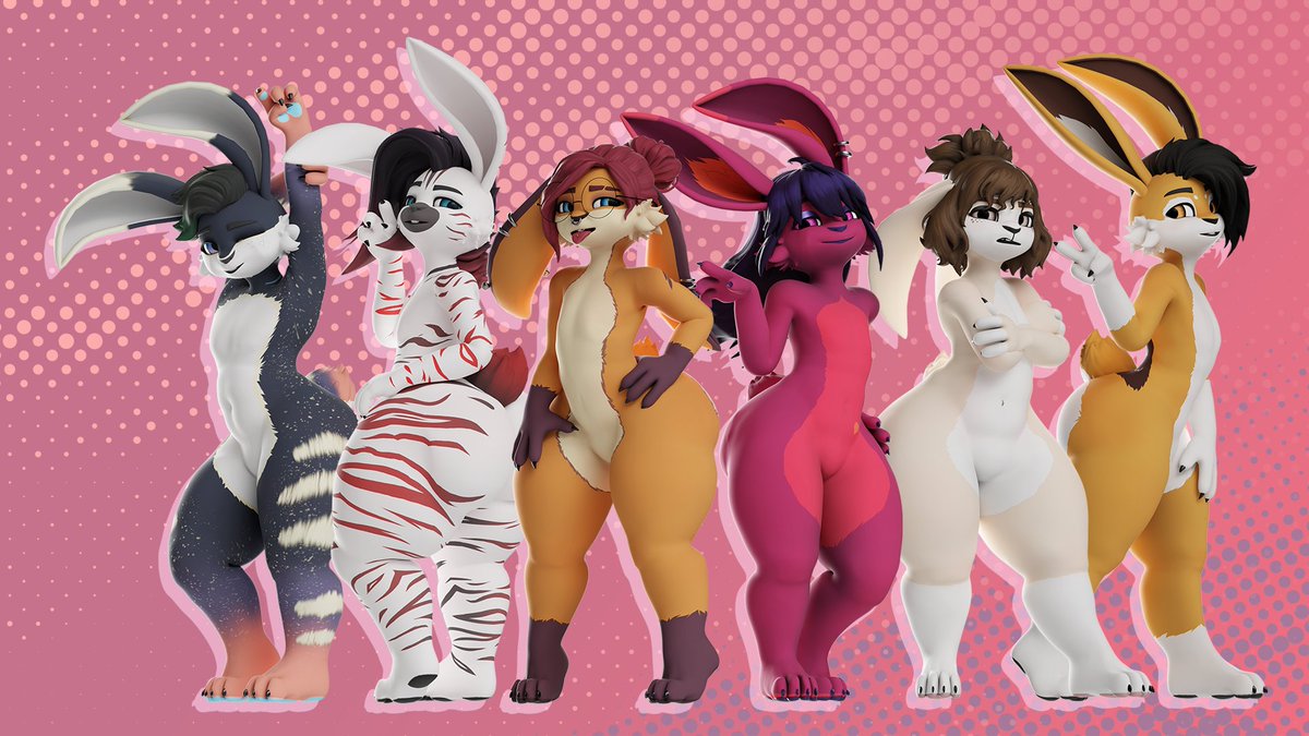 Showing off all the custom preordered Bvnny models!
Full announcement for the public ones tomorrow!