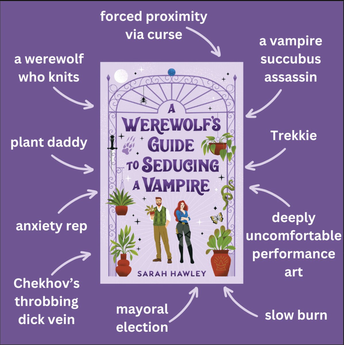 LVVampireNovels's tweet photo. A forced bonding turns into a revenge scheme with steamy benefits.
https://t.co/TCOXJPMOaa
Image from @mssarahhawley
#sarahhawleybooks #paranormalromancebooks #hornyandunhinged #vampire #werewolf #anxietyrep #darkobsessions https://t.co/6yOHBvhgcw