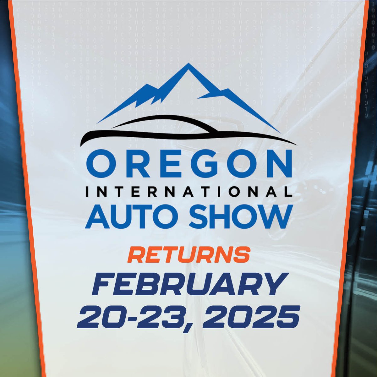 OregonAutoShow's tweet photo. We're counting down the days until the Oregon International Auto Show returns on February 20-23, 2025! 🚗 

#OIAS2025 #AutoShow #CarEvent https://t.co/pmGnW1jwYu