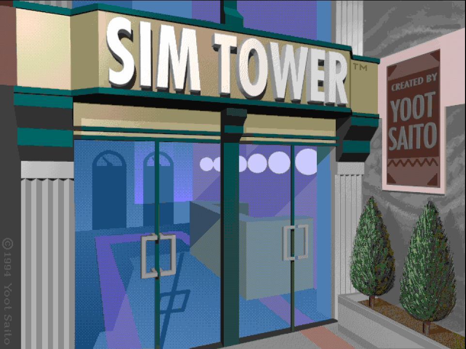 RetroTechDreams's tweet image. SimTower (1994)