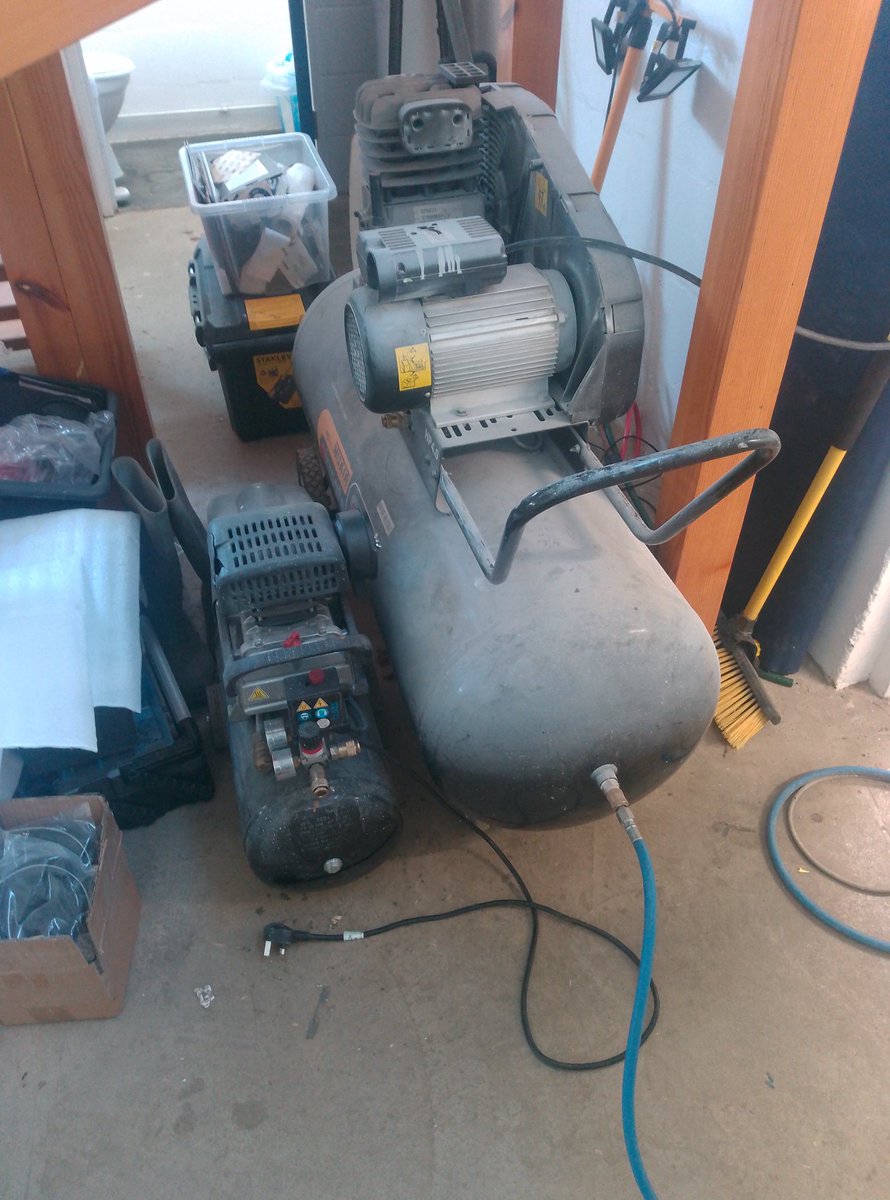 You vs the compressor she told you not to worry about.