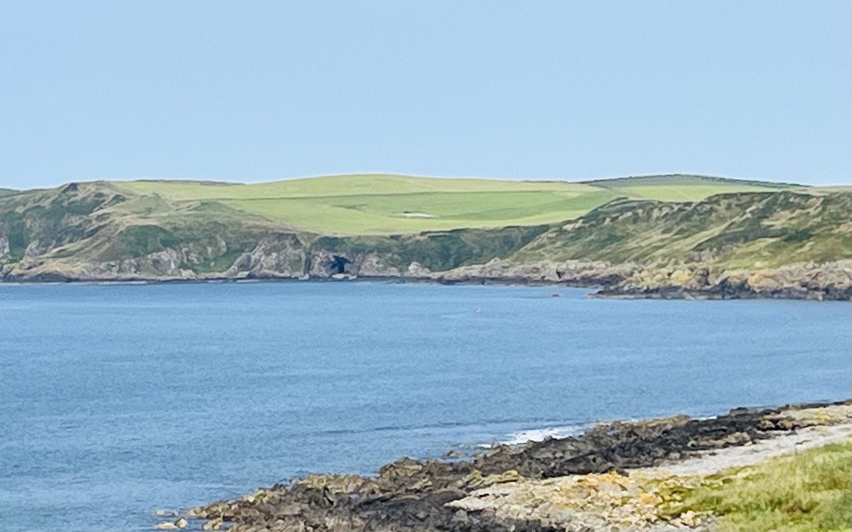 Galloway’s equivalent of Marsden Rock at South Shields and its sometime resident ‘Jack the Blaster’. William Purvis lived in Sheep Rink Cave at Ardwell Bay in the late C19th and welcomed visitors to his home.