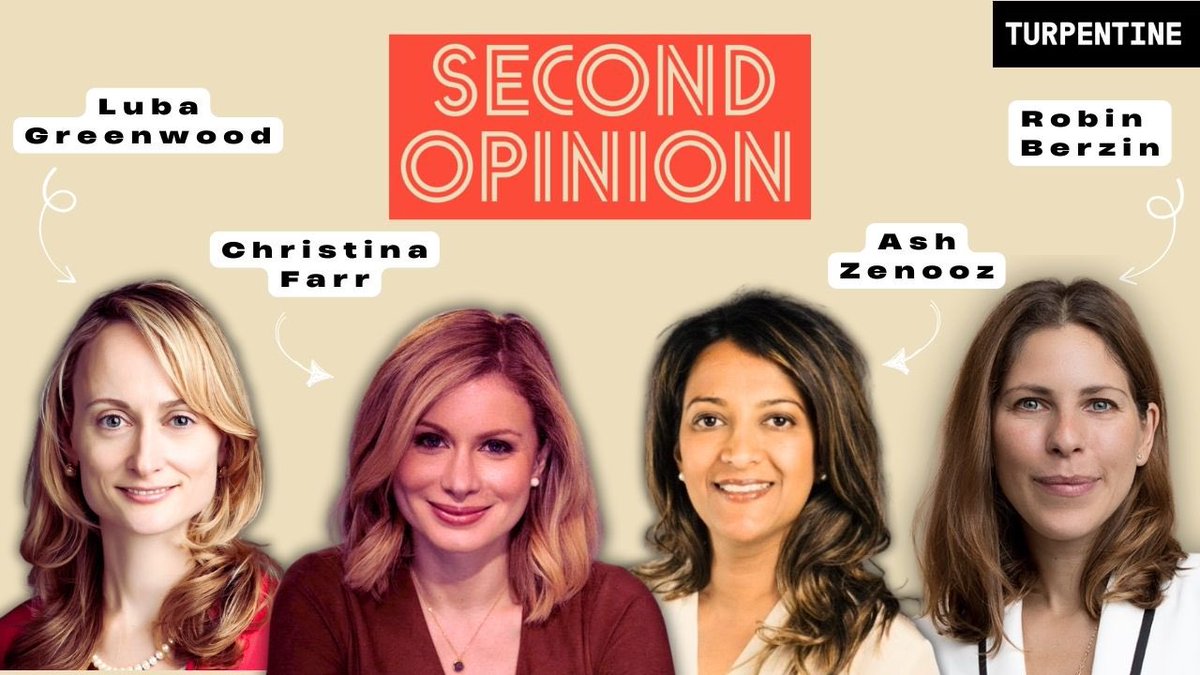 Luba Greenwood (@luba_greenwood) on Twitter photo Healthcare, health-tech + life sciences are evolving at breakneck speed. How do you keep up?
Tune into my new podcast “Second Opinion” podcast where my co-hosts <a href="/chrissyfarr/">Christina Farr</a> and <a href="/azenooz/">Ash Zenooz, MD</a> and I cut through the noise and spotlight the next big wins in health-tech. From #biotech Healthcare, health-tech + life sciences are evolving at breakneck speed. How do you keep up?
Tune into my new podcast “Second Opinion” podcast where my co-hosts <a href="/chrissyfarr/">Christina Farr</a> and <a href="/azenooz/">Ash Zenooz, MD</a> and I cut through the noise and spotlight the next big wins in health-tech. From #biotech