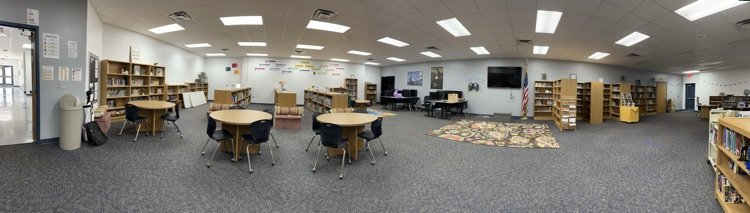 UC__Tigers's tweet photo. Sneak peek at our newly redesigned library, courtesy of Ms Dempsey and Ms Kolar! We are getting the finishing touches completed to welcome back our Tigers! https://t.co/xerekF3Irz