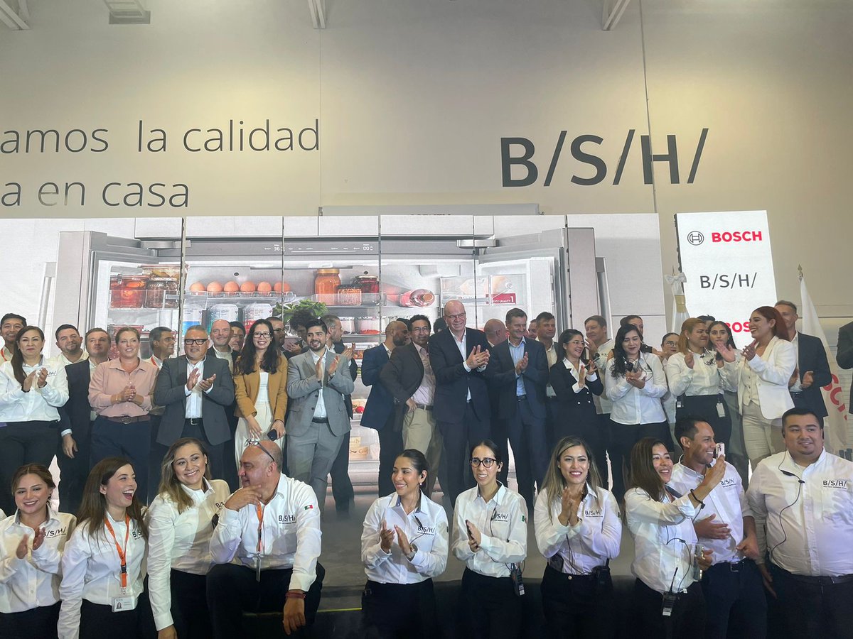 Muchas Felicidades a BSH por la inauguración de su planta en Interpuerto Monterrey.
Les deseamos el mejor de los éxitos!