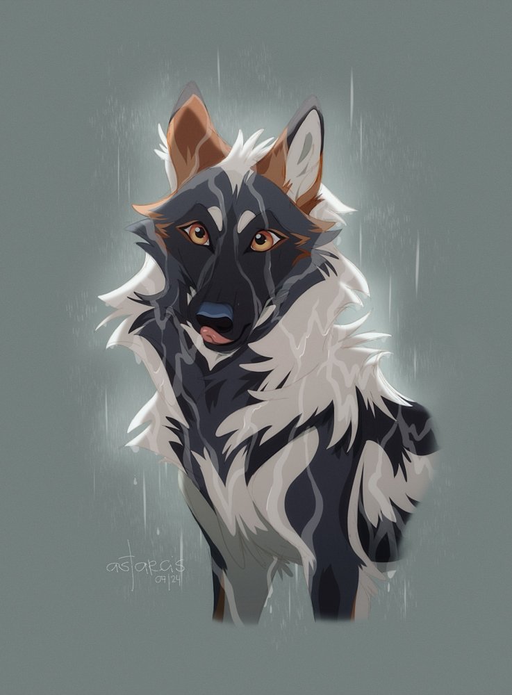 MLEM--

Another stunning piece by @/_Astarcis !! I'm so in love with the lighting and the floof aaaaaaaa 😭😭😭❤️