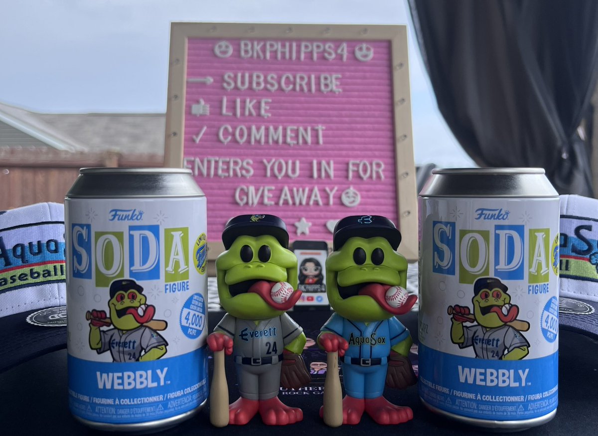 KristinaPhipps's tweet image. Today’s #funkomailcall from @EverettAquaSox #funkosoda #funko #funkopop #unboxingfunko #openingfunkopops #funkofamily #funkocollector #Funkocommunity #funkos #unboxingvideo​⁠​⁠ #aquasox #unboxingfunkosodas #openingfunkosodas