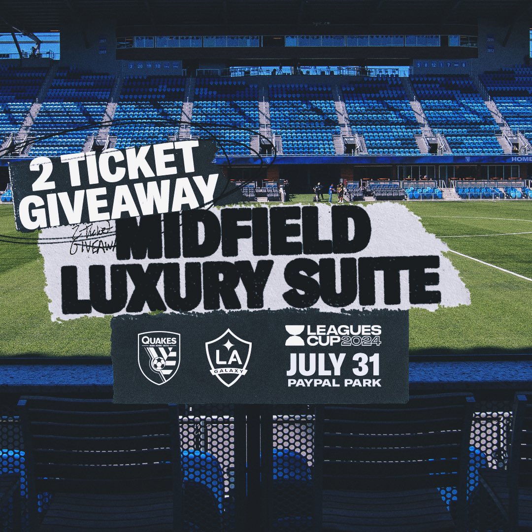 REPOST &amp; LIKE to enter to win 2 Midfield Luxury Suite tickets to tonight’s massive <a href="/LeaguesCup/">Leagues Cup</a> #CaliClasico ⚫️🔵!