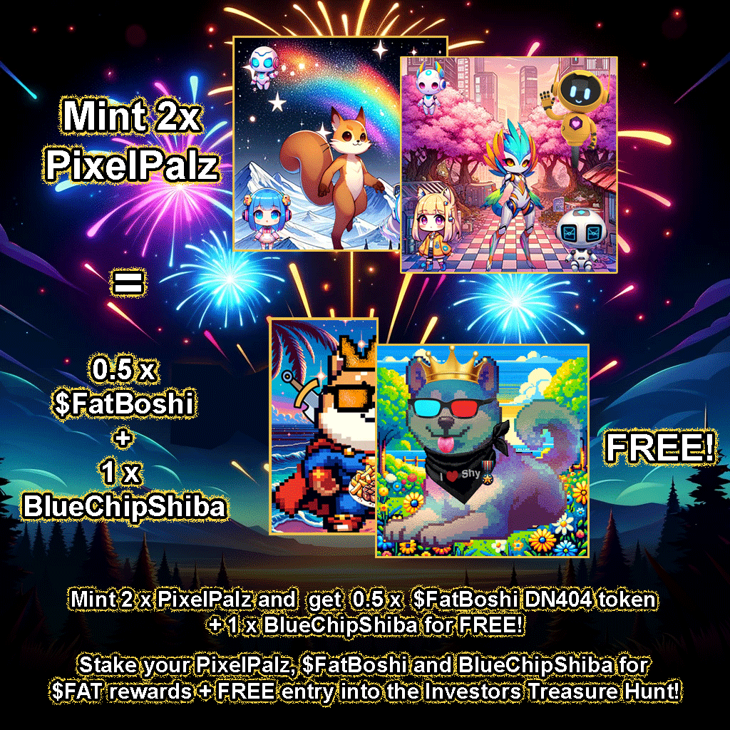 pixelpalzio's tweet photo. BONUS TIME! #SHIBARMY @pixelpalzio  Join our Telegram Channel if you have any questions: https://t.co/4HTCRhCVql https://t.co/N9EelfGY9Y