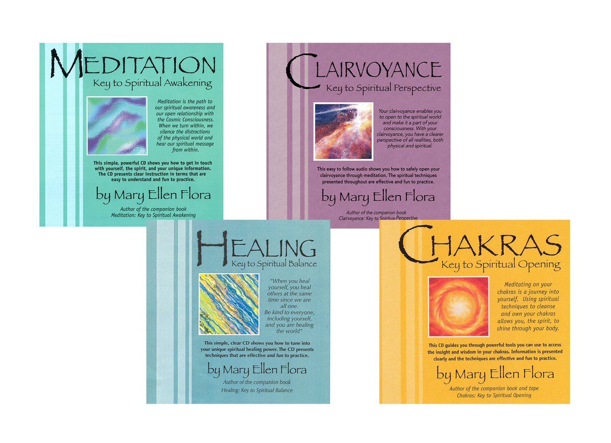 For the entire month of August, we’re offering Mary Ellen Flora’s guided audios from the acclaimed Key Series at 25% OFF! Discover you, the spirit, and your spiritual purpose. Now available on the CDM webstore. 

cdmspiritualcenter.org/spiritual-cent…
