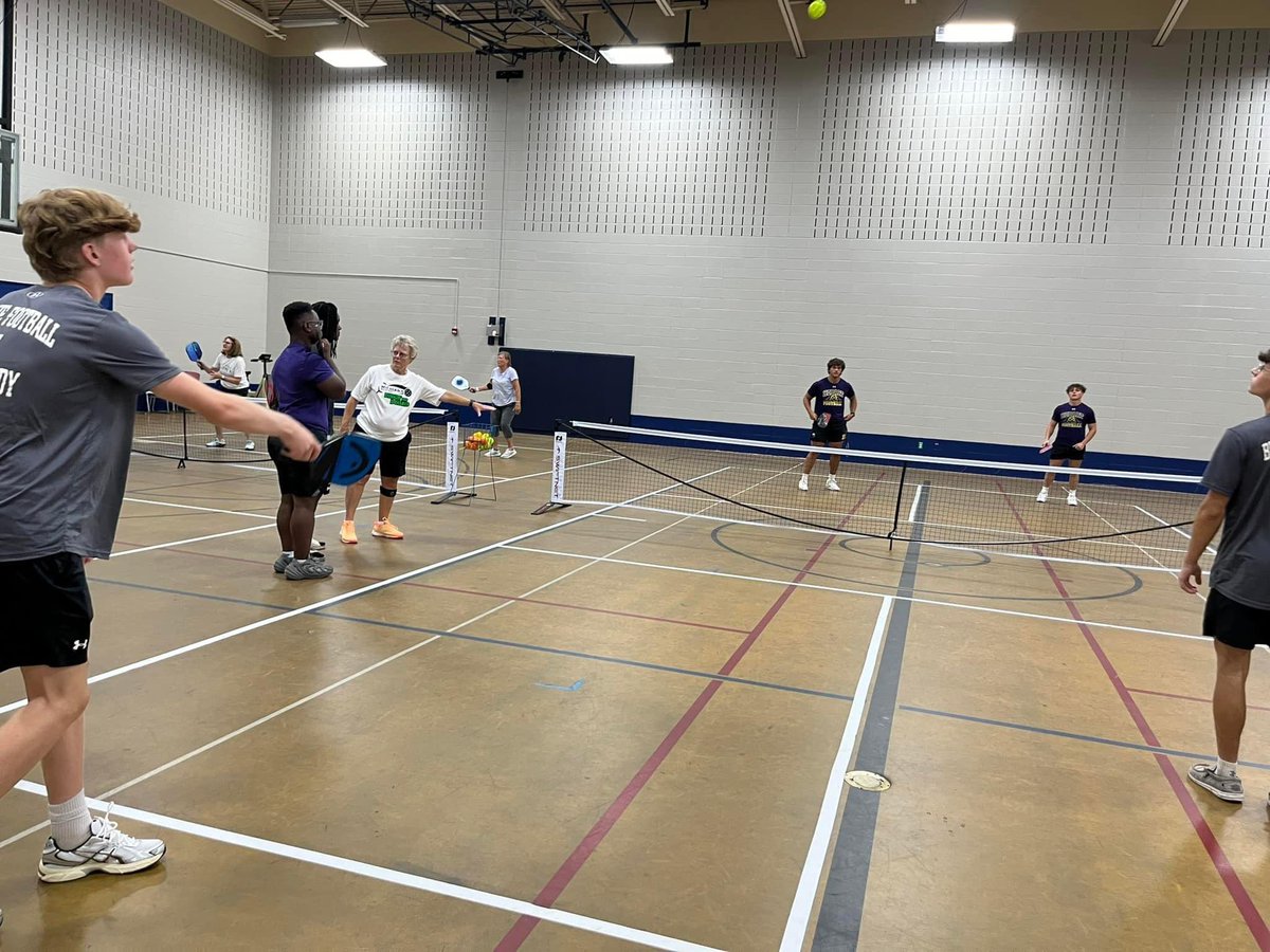 Had an amazing time at the Maria Reiner Center.  We had the honor of making breakfast and playing pickleball with the members.