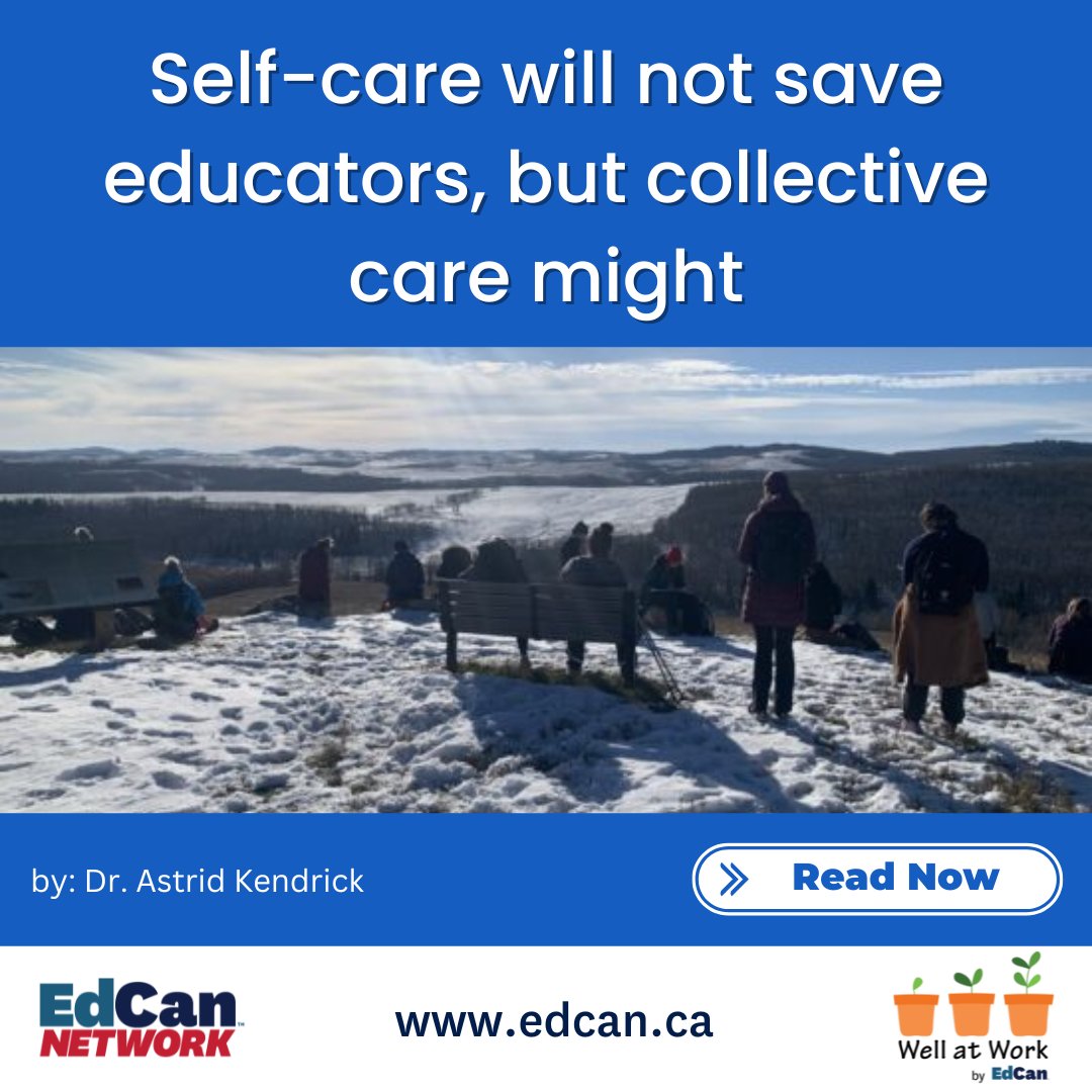 "As a researcher, I have spent the last four years reading the pleas for help from educational workers [...] However, [...] compassion and care for children and youth continue to drive people in this field of work."

Read Dr. Kendrick's latest article: ow.ly/WbJV50SLn2E