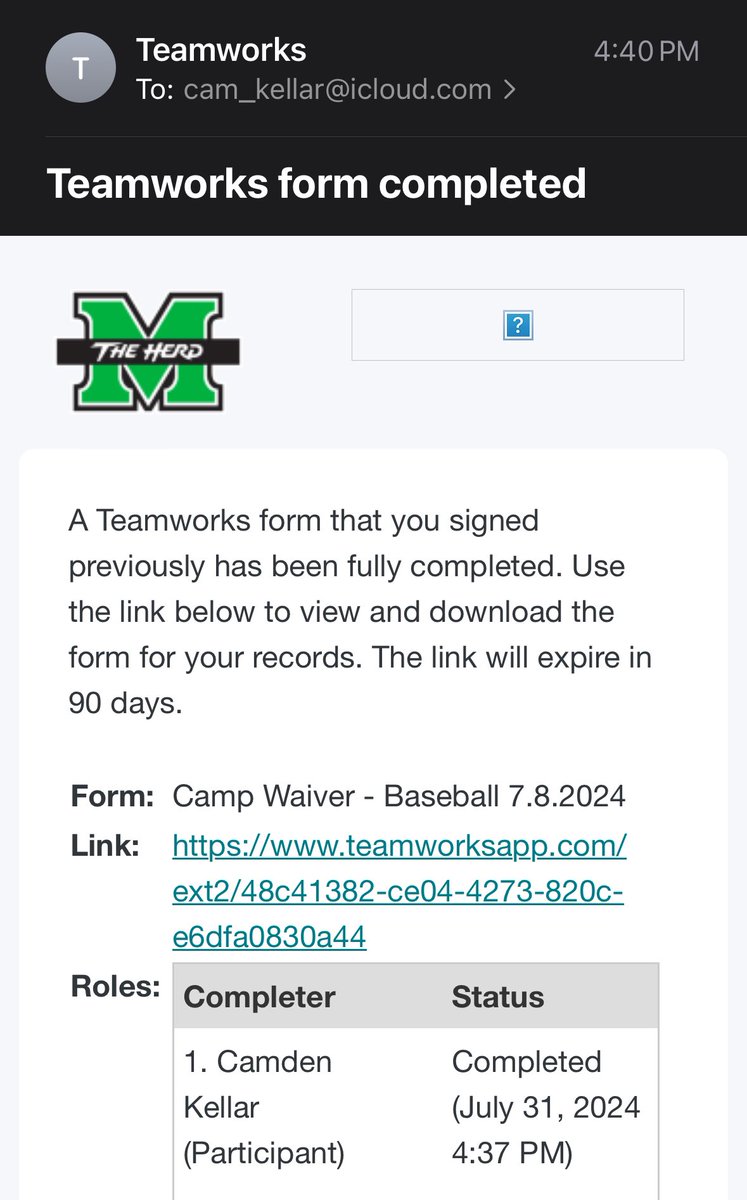 Cam Kellar (@camkellar723) on Twitter photo Super excited for the <a href="/HerdBaseball/">Marshall Baseball</a> prospect camp on 8/18 at the Jack Cook Field!
<a href="/bealsy9/">Greg Beals</a>
<a href="/CoachDonnelly6/">Tim Donnelly</a>
<a href="/CreamRecruiter/">Ward</a> Super excited for the <a href="/HerdBaseball/">Marshall Baseball</a> prospect camp on 8/18 at the Jack Cook Field!
<a href="/bealsy9/">Greg Beals</a>
<a href="/CoachDonnelly6/">Tim Donnelly</a>
<a href="/CreamRecruiter/">Ward</a>