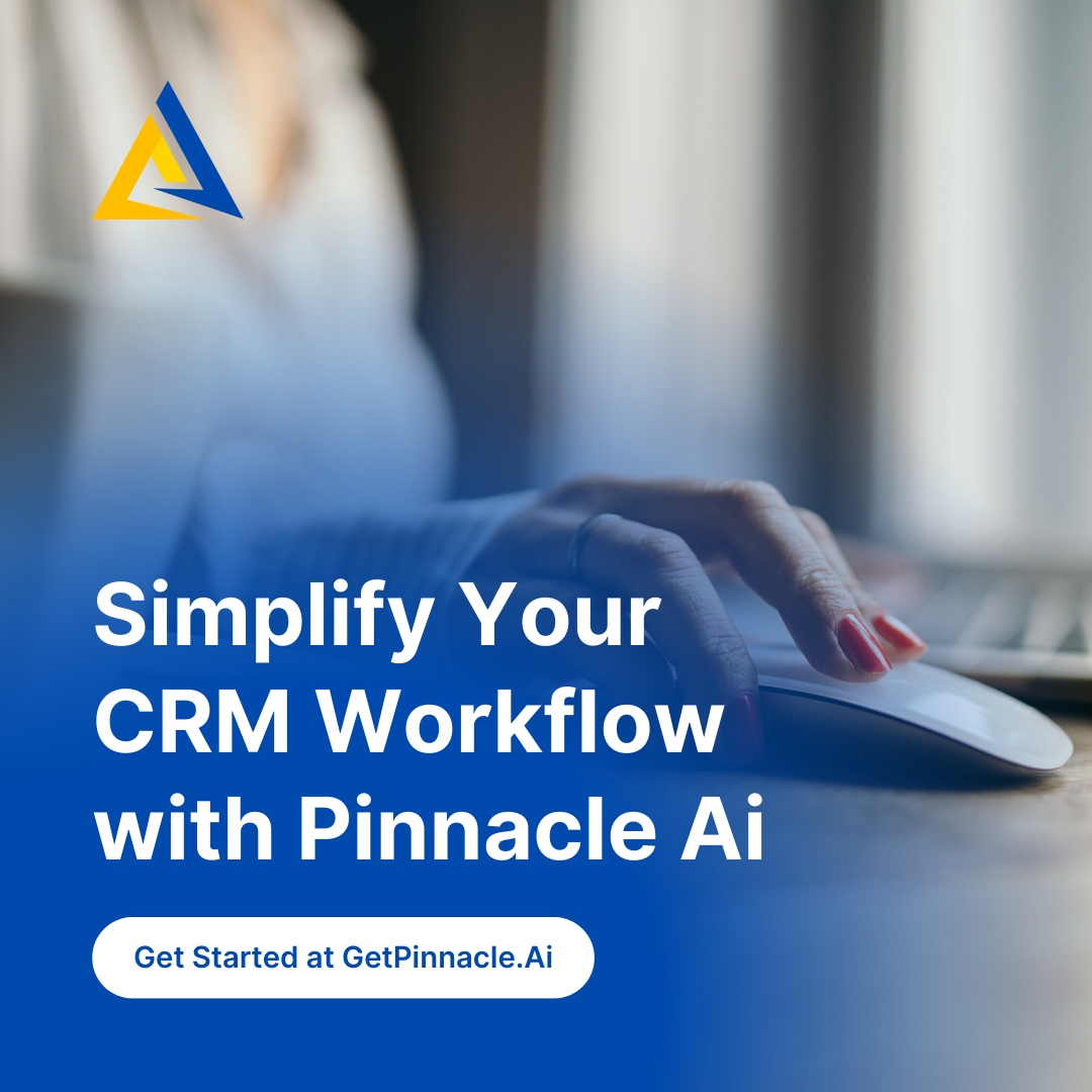 getpinnacleai's tweet image. 📑 Eliminate tedious tasks and streamline your workflow with the help of Pinnacle Ai! 

Free yourself from repetitive tasks and focus on building relationships and closing deals 📨

#CRMAutomation #WorkflowOptimization #PinnacleAi