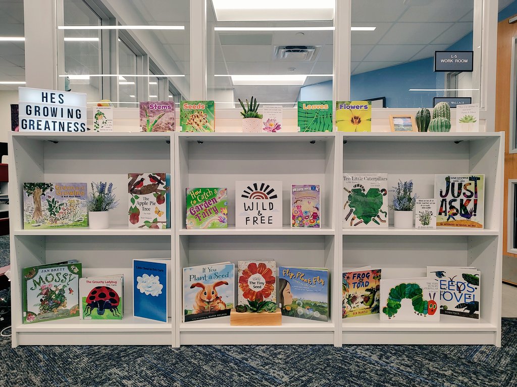 WallaceHESlib's tweet image. Excited for a new school year full of growth, learning, friendship, and fun! #HESGrowingGreatness #gcisdlib