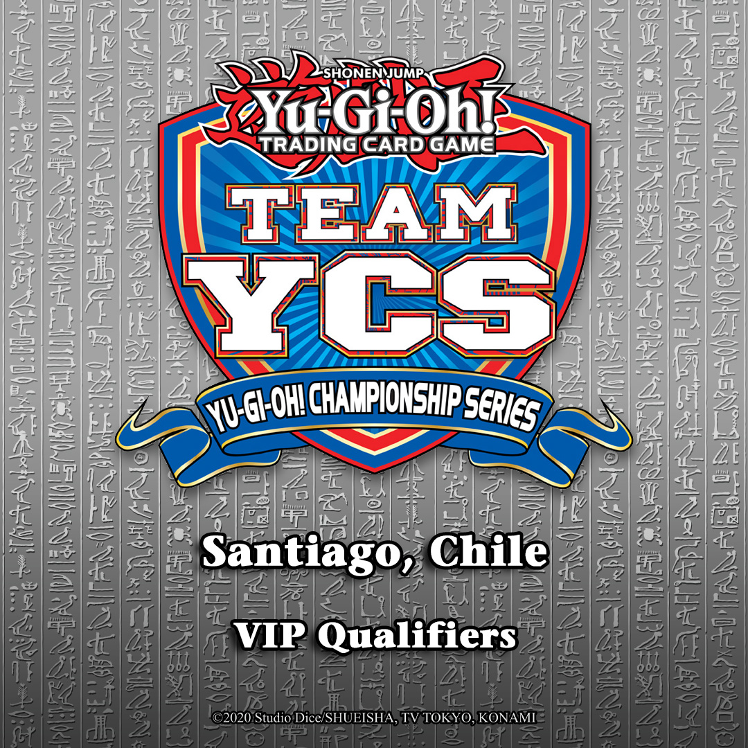 TEAM YCS Santiago, Chile VIP Qualifier events are happening this weekend! You and two other teammates can qualify to earn VIP Status for the upcoming TEAM YCS Santiago, Chile event happening on Sept 28-29!
  
Visit our website for more info: bit.ly/3H4LJNR