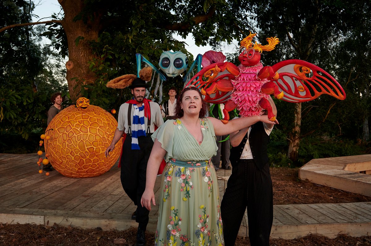 A Midsummer Night's Dream at <a href="/red_rose_chain/">Red Rose Chain</a>  A Magical Family Show suffolktheatre.co.uk/2024/07/31/a-m…  #Suffolk #Theatre