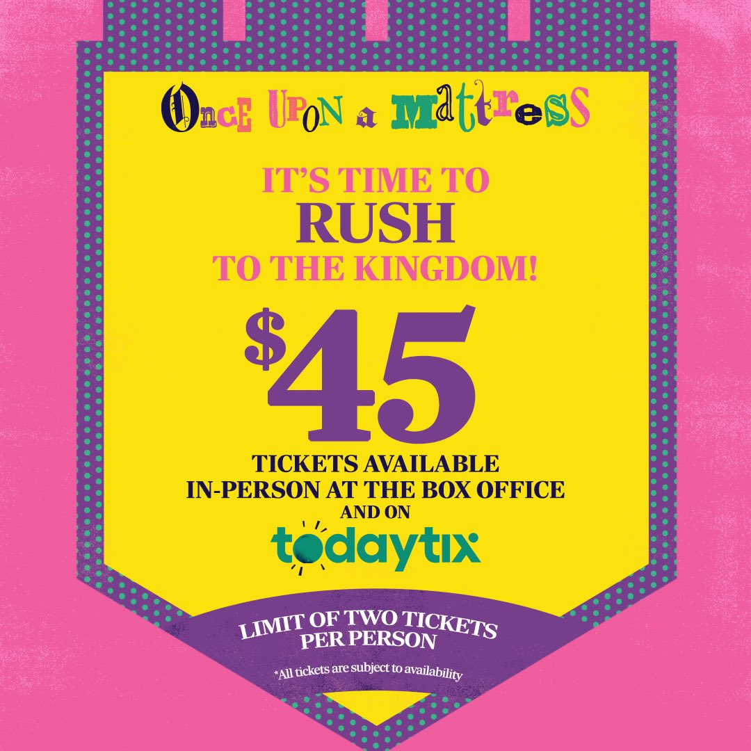 Once Upon A Mattress tweet media