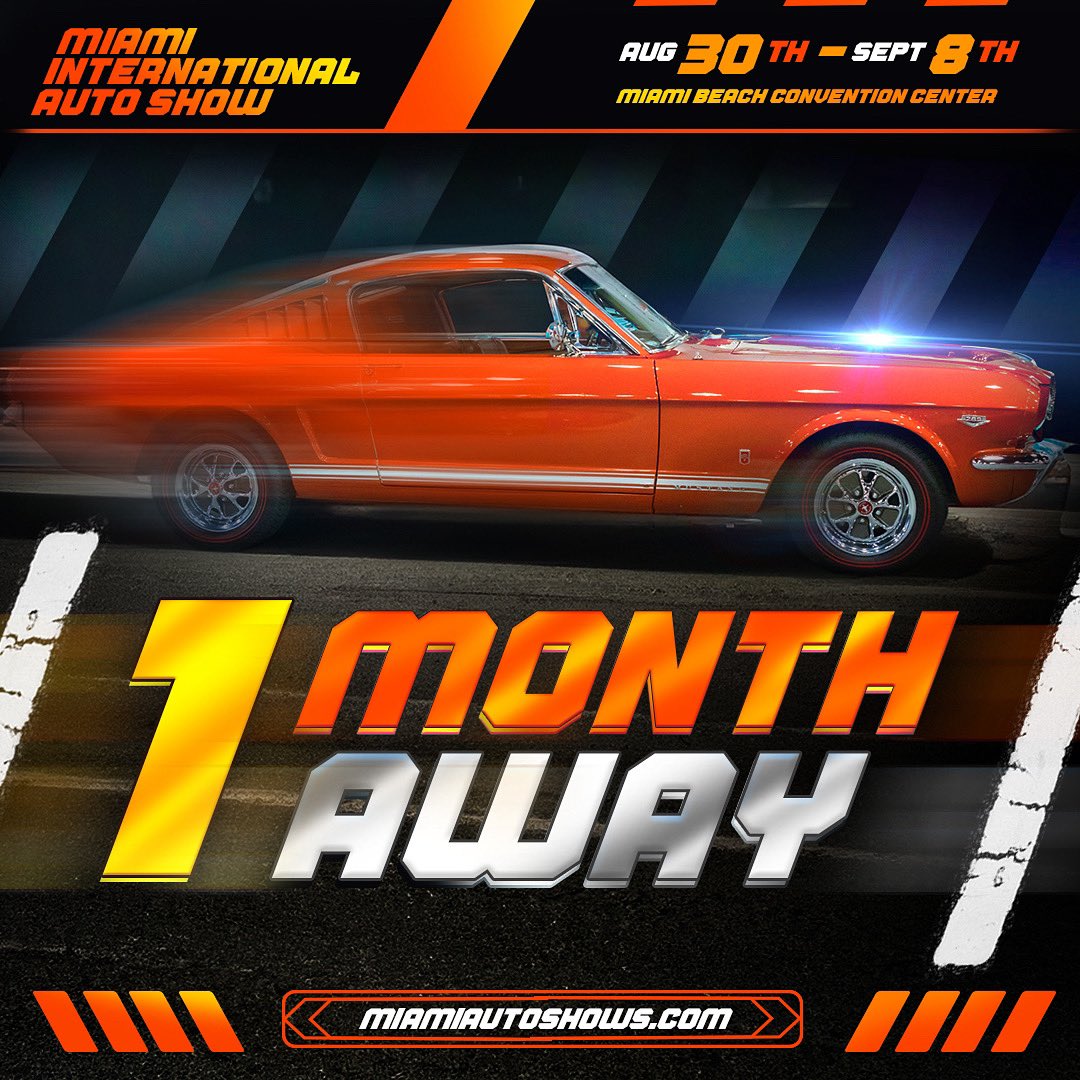 Miami International Auto Show tweet media