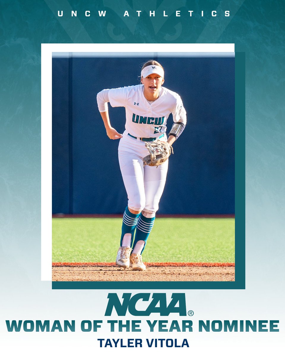 UNCWsoftball's tweet image. Congratulations @tayler_vitola on being UNCW's nominee for the 2024 NCAA Woman of the Year Award!

👉 bit.ly/4ds1M5Z

#NCAASoftball