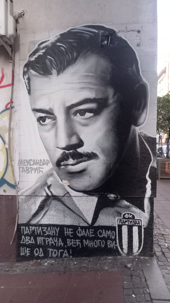 Uvek aktuelno. <a href="/FKPartizanBG/">FK Partizan</a> #FKPartizan #gtr #dorćol #streetart