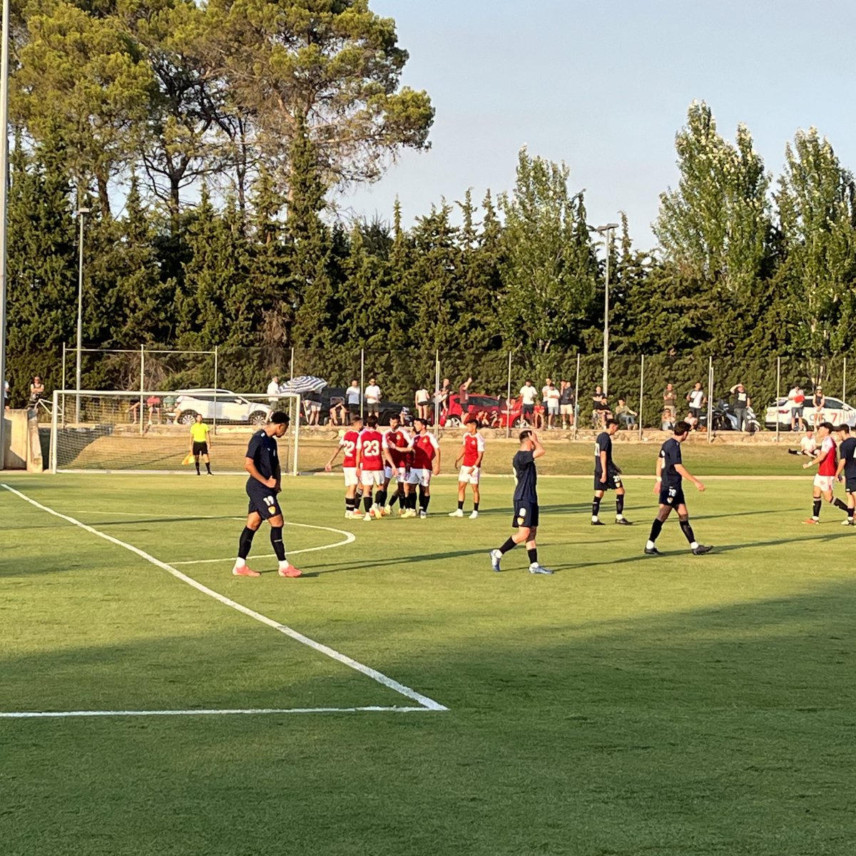NASTICTARRAGONA's tweet photo. 36’ GOOOOOL! 

🎯 @oiram10r 

S’avança el Nàstic amb una bona jugada de contraatac que finalitza l’extrem grana!

|0-1| #nasticlive 
#TerrassaNàstic
#PretemporadaGrana https://t.co/cosQsC85nU
