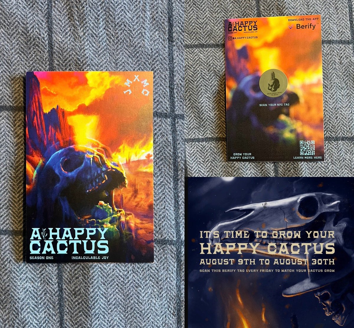 Delivery days are the best kind of days! Thank you <a href="/brookswackerman/">brooks wackerman</a> and co for the extremely quick turnaround, an awesome additional to my ever growing collection! 🤘🏽

A surprise delivery from @TheSonoran_DBC too. Proud and happy to be a part of the A Happy Cactus family 🌵❤️