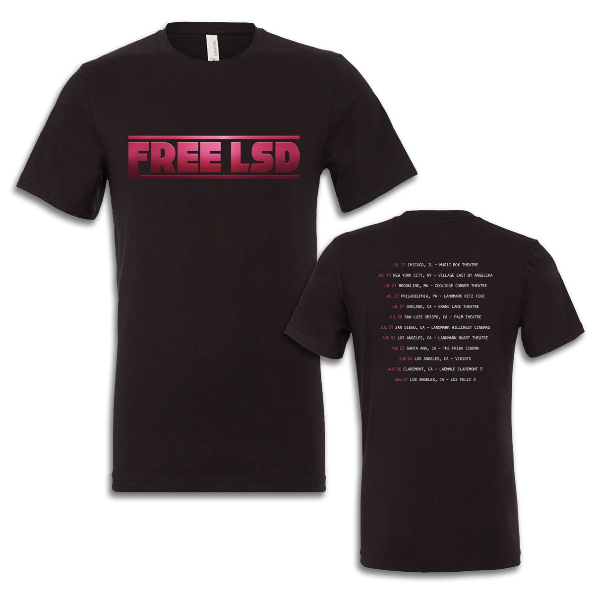 CONTEST: Pre-order <a href="/FreeLSDmovie/">Free LSD</a> for a chance to win a movie tour shirt. These tees are extremely limited and only available at the screenings. 6 winners will be chosen on Aug. 9. If you’ve already pre-bought the film, you’re entered. 📽️🍿

Pre-order: tv.apple.com/us/movie/free-…
