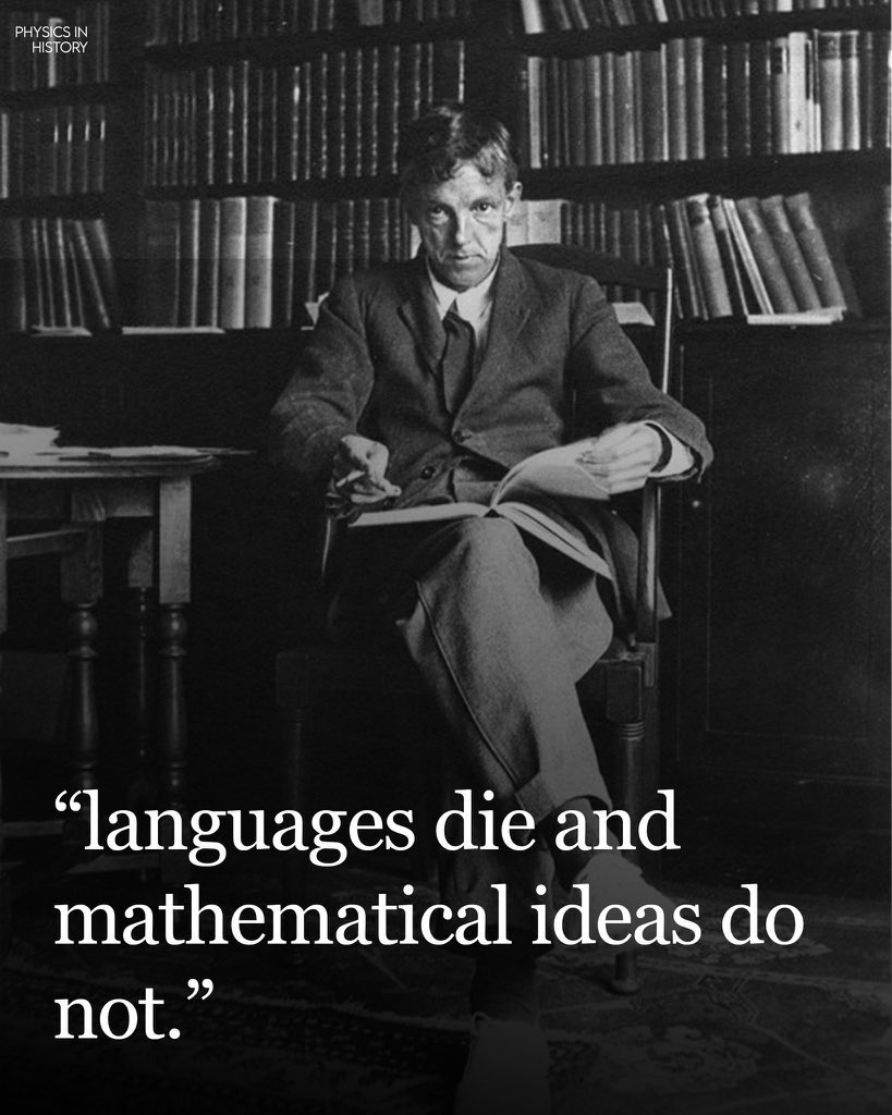 PhysInHistory's tweet photo. by G.H Hardy ✍️ https://t.co/kPH1MWfUKV