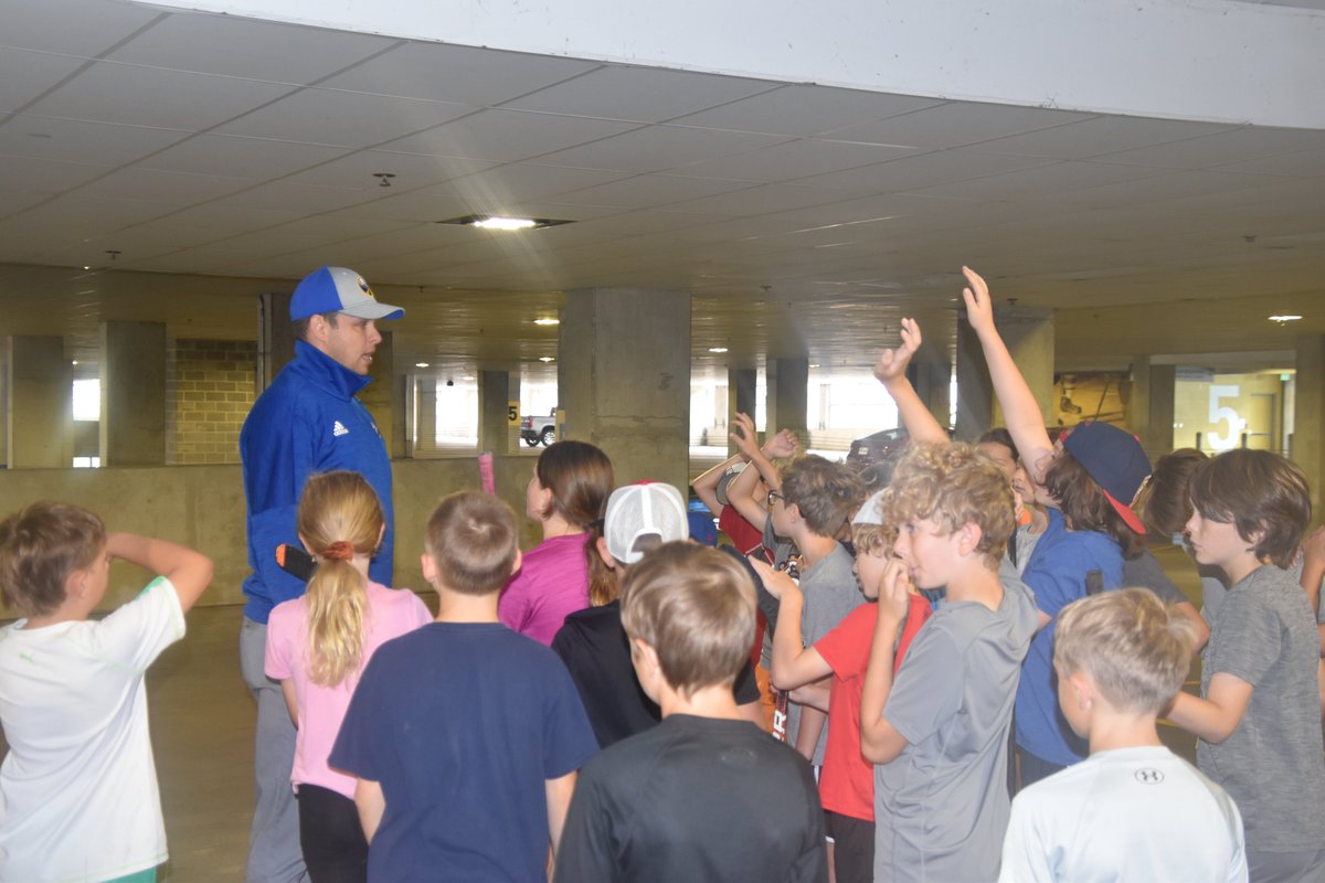 Special thanks to <a href="/BuffaloSabres/">Buffalo Sabres</a> alumni <a href="/martybiron43/">Martin Biron</a> for stopping by to visit our Buffalo Sabres Hockey School Campers!