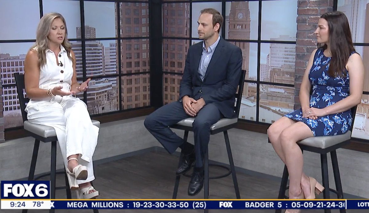 Miles For Migraine (@miles4migraine) on Twitter photo Thank you to Dr. Murtha and Dr. Legg from <a href="/mcw_adult_neuro/">MCW Adult Neurology</a> for appearing on Fox 6 WakeUp this morning w/ <a href="/suzspencertv/">Suzanne Spencer</a> to raise #migraine awareness + let people know about our Wisconsin Event. Watch the interview ⤵️
fox6now.com/news/miles-mig… Thank you to Dr. Murtha and Dr. Legg from <a href="/mcw_adult_neuro/">MCW Adult Neurology</a> for appearing on Fox 6 WakeUp this morning w/ <a href="/suzspencertv/">Suzanne Spencer</a> to raise #migraine awareness + let people know about our Wisconsin Event. Watch the interview ⤵️
fox6now.com/news/miles-mig…